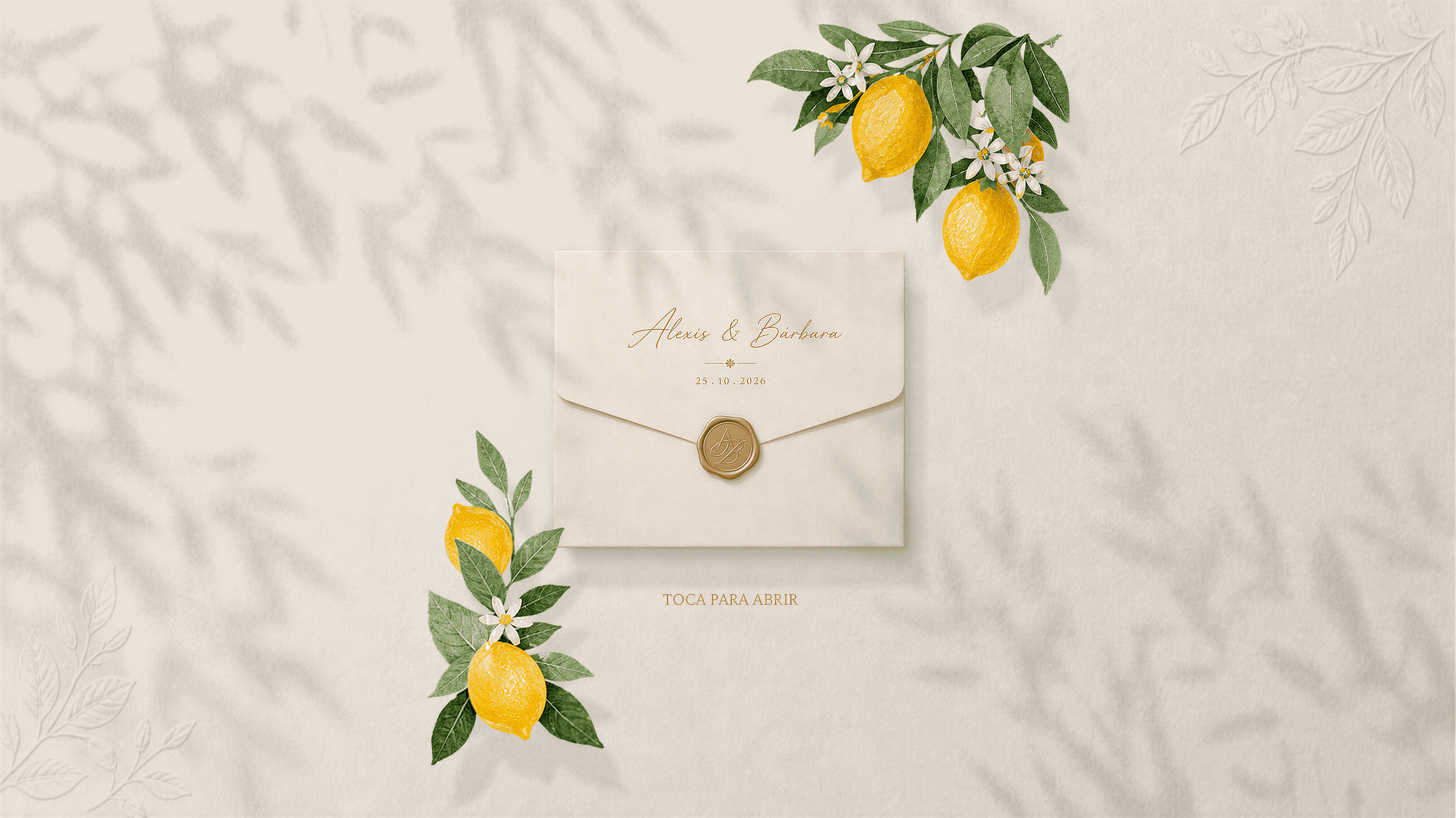 Invitación de boda